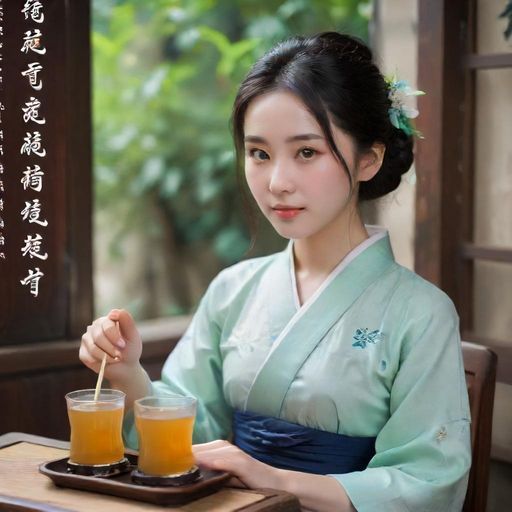 茶艺师的优雅动作