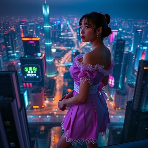 深圳夜景灯光全景