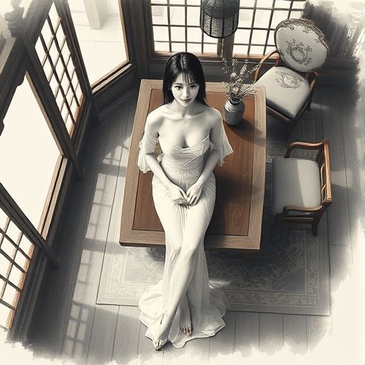 茶桌上摆放精致茶具