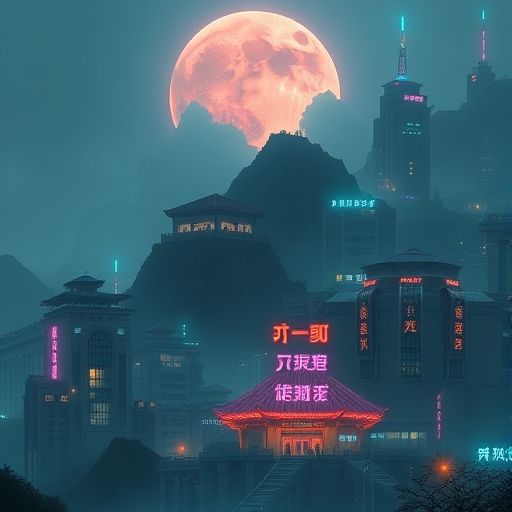 佛山98场入口夜景