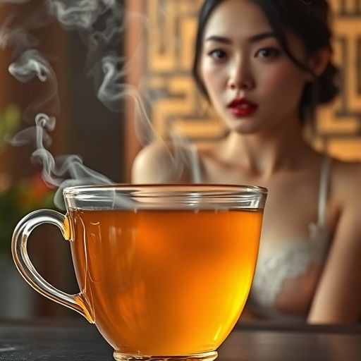 金黄透亮的铁观音茶汤