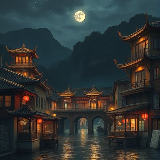 中山夜景