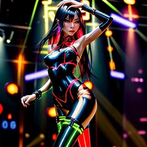 夜场酒吧内部氛围图