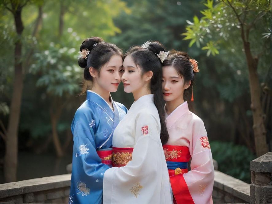 一位气质优雅的女性特写