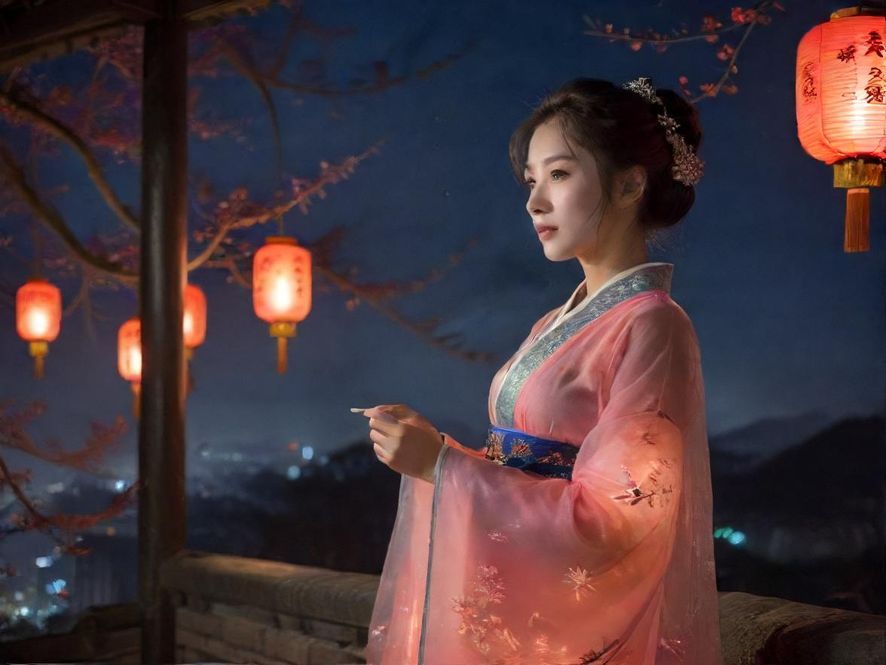 深圳夜色下的休闲场所入口