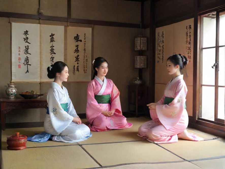 广州茶艺师优雅表演