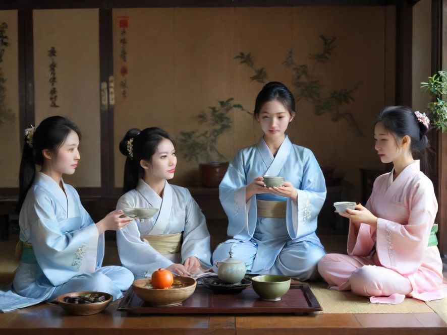 在舒适私密的茶室享受高品质休闲时光