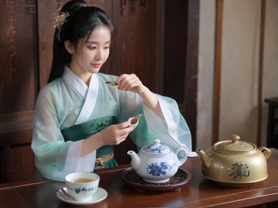 广州品茶茶社内部环境展示