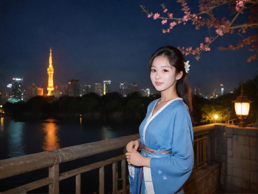 一间豪华休闲会所的内部,宽敞舒适的沙发在暖色调的灯光下显得格外诱人,窗外是璀璨的城市夜景,营造出一种暧昧而放松的氛围。