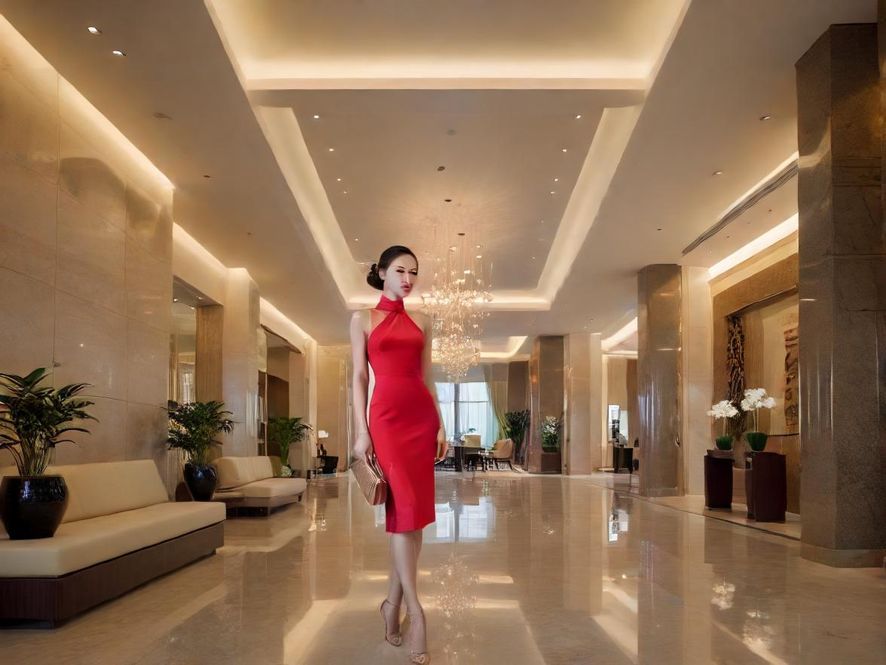 深圳现代会所大堂