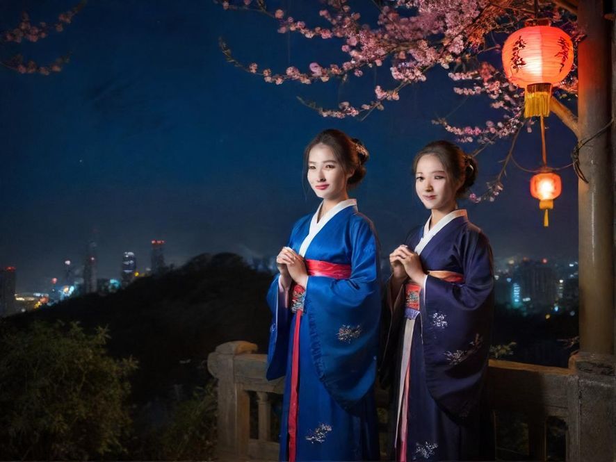 深圳绚丽的夜景,暗示着丰富的夜生活和休闲娱乐选择