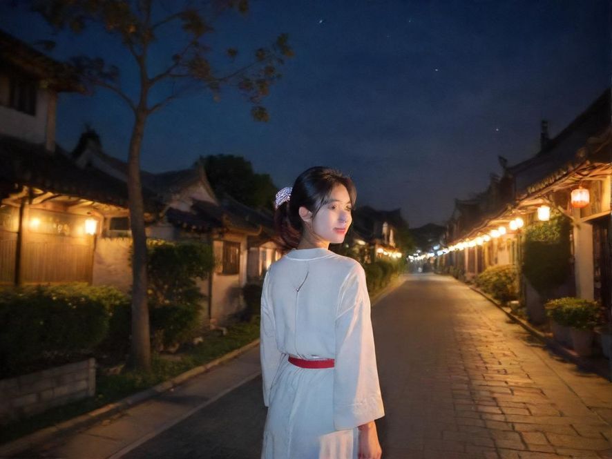 夜场会所入口灯火辉煌