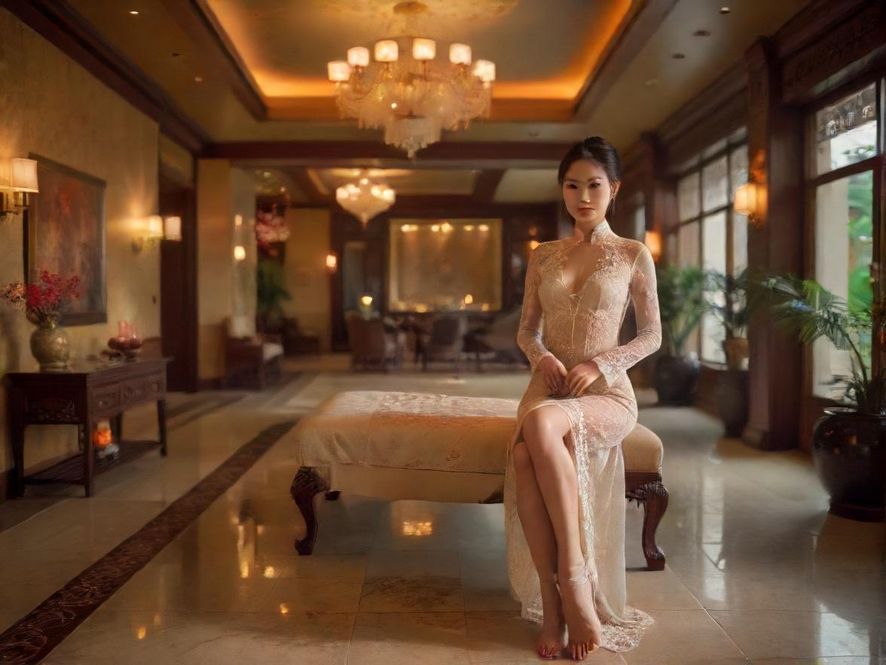 广州新悦湾水疗舒适休息区