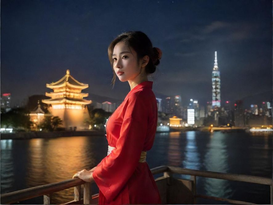 广州夜色下的私密休闲会所入口