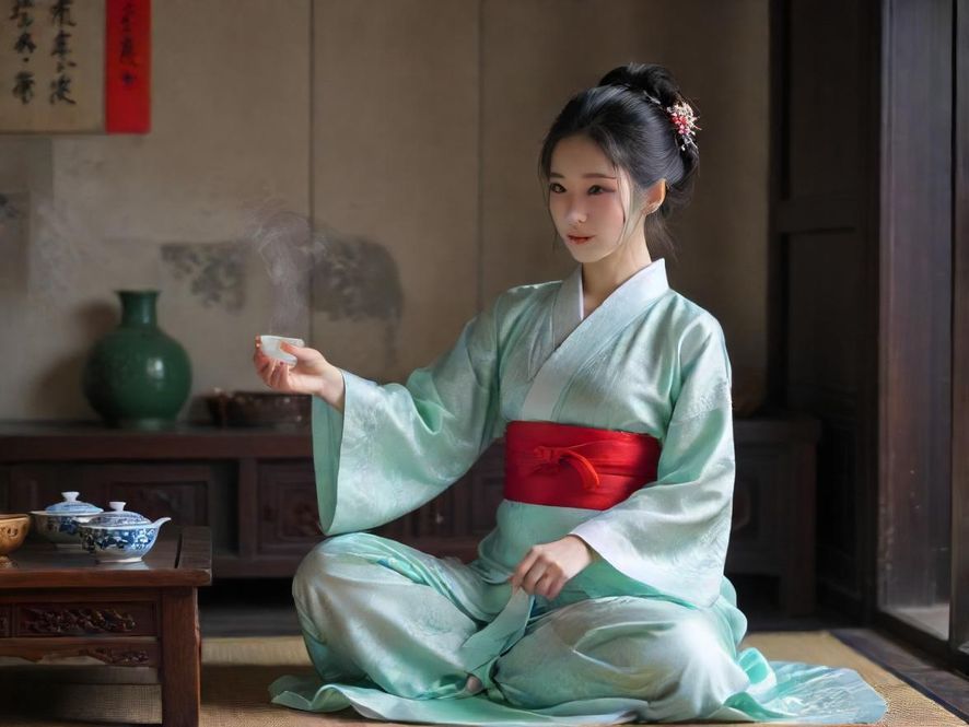 龙岗雅致茶室俯瞰图