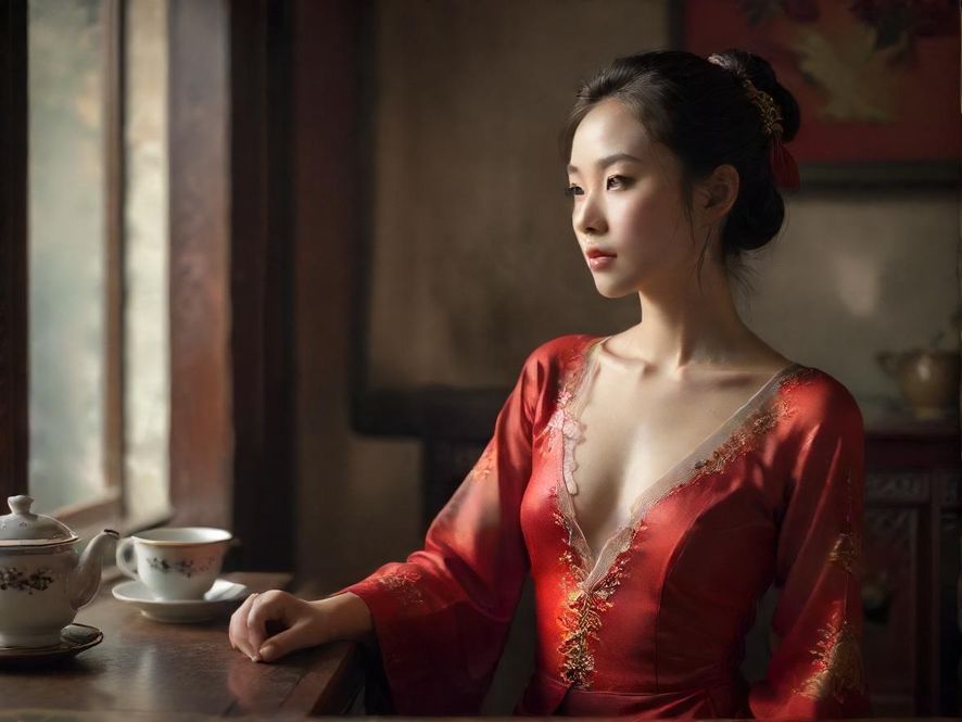 广州隐藏茶社的神秘入口