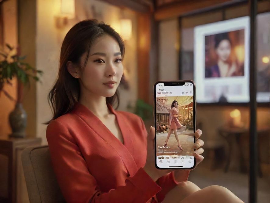 手机屏幕信息流