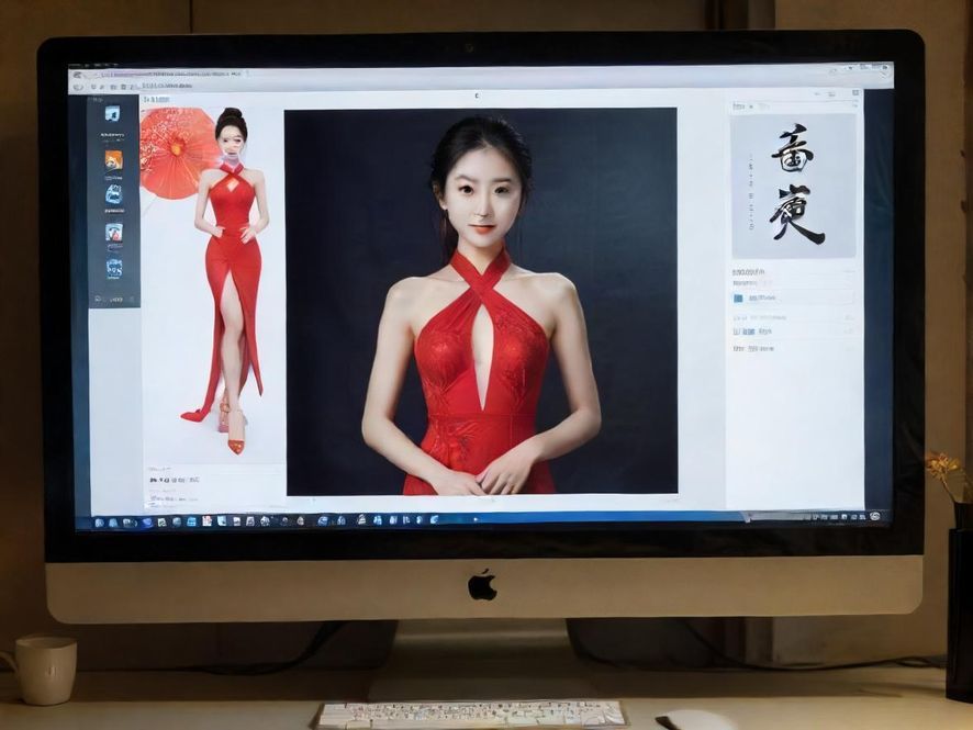 一个人在电脑前搜索休闲信息