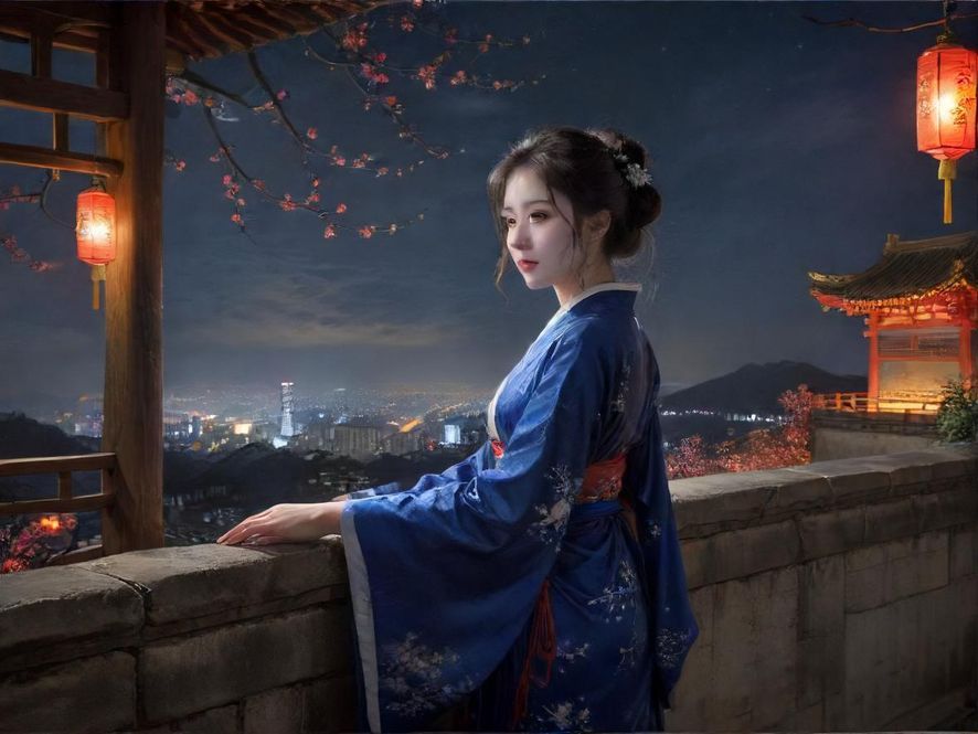 民治夜场会所夜景氛围图