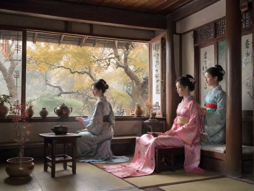 广州品茶工作室的舒适环境