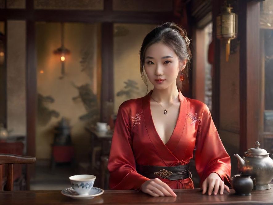 海珠茶社品茶环境