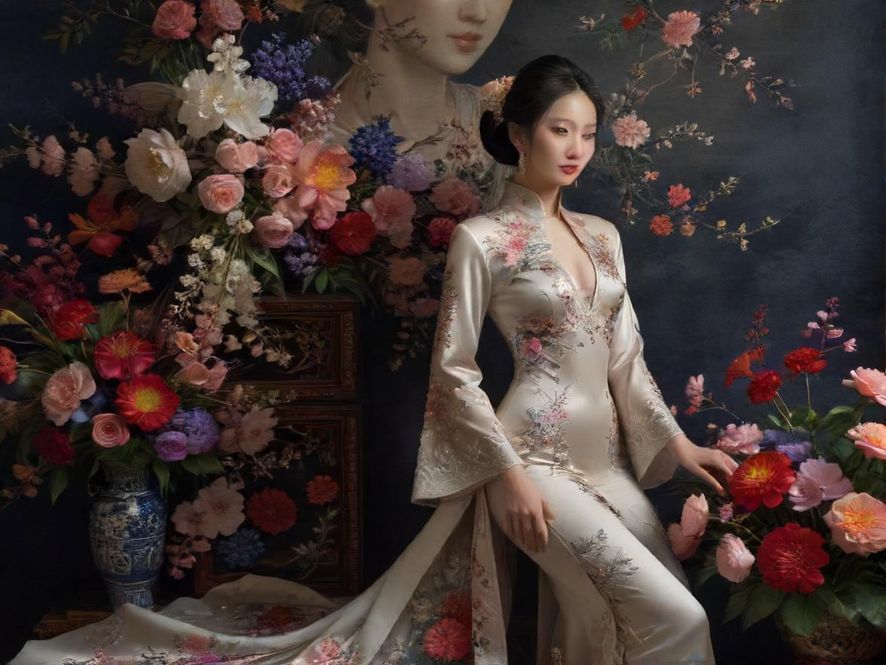 精选花束艺术排列