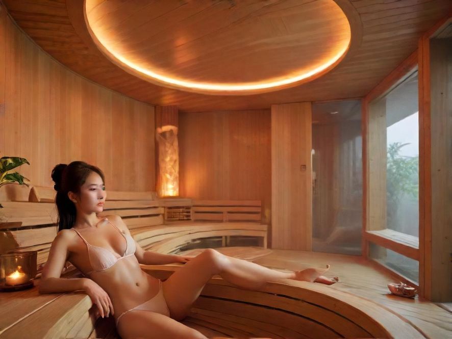 广州qm佰花园桑拿会所内部环境