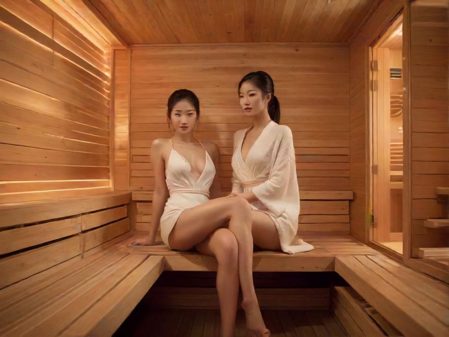 深圳蒲吧桑拿会所休息区场景