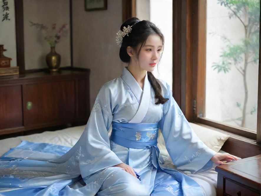 一个布置温馨,光线柔和的室内空间