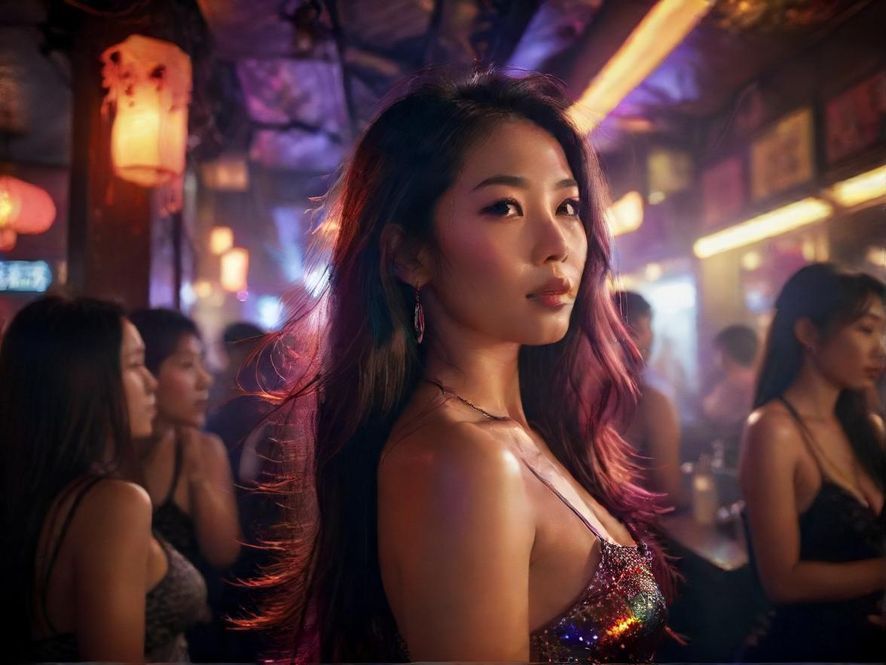 夜场娱乐氛围展示