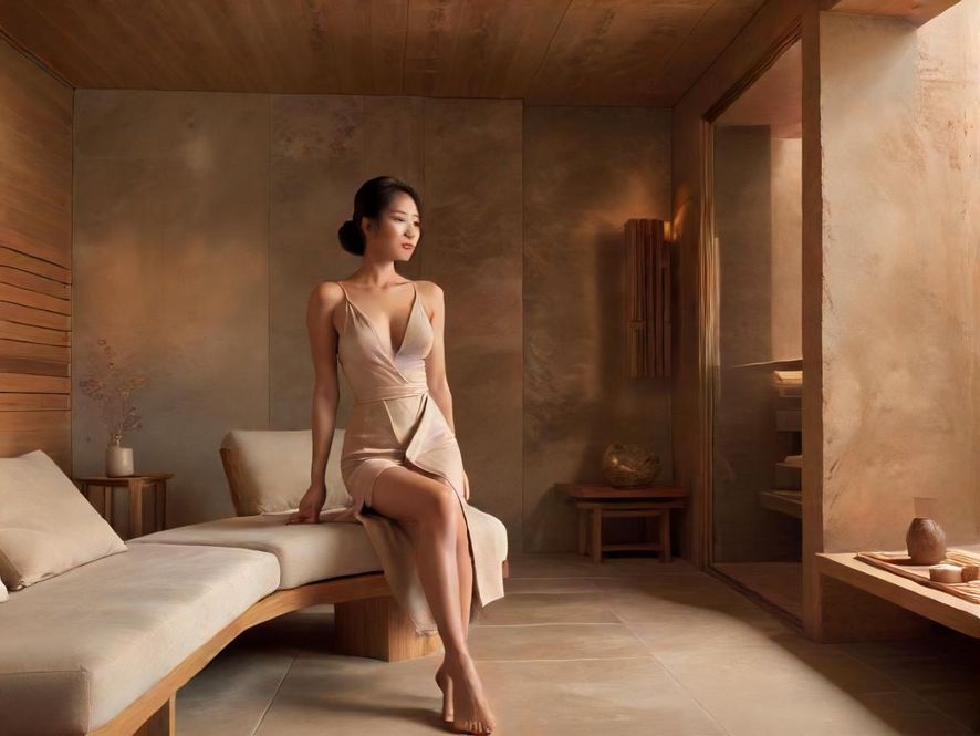 高端桑拿会所现代风格实拍