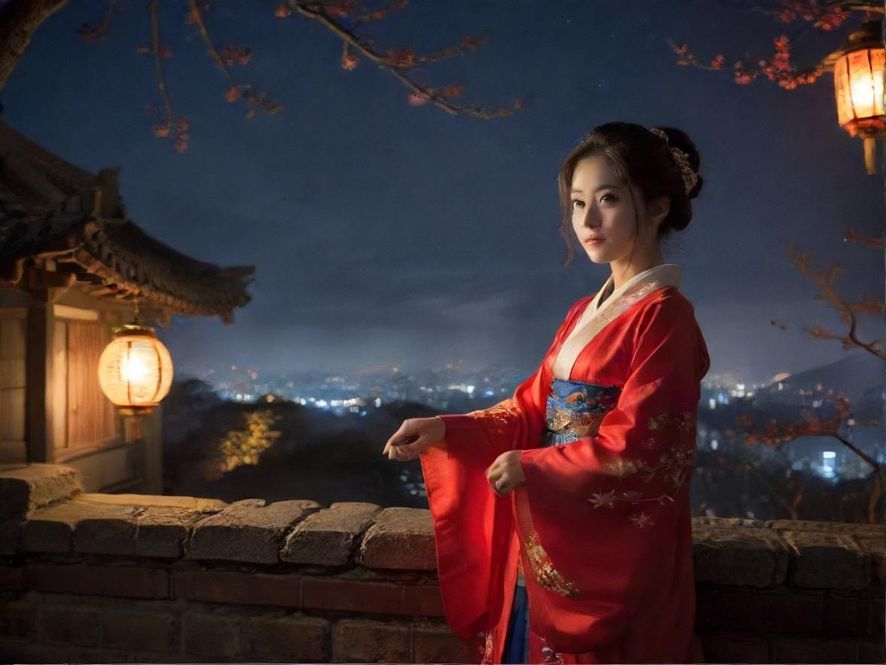 广州桑拿会所夜景外观