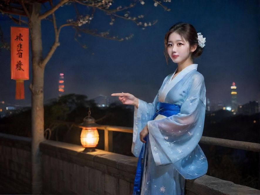 广州桑拿会所外观夜景展示