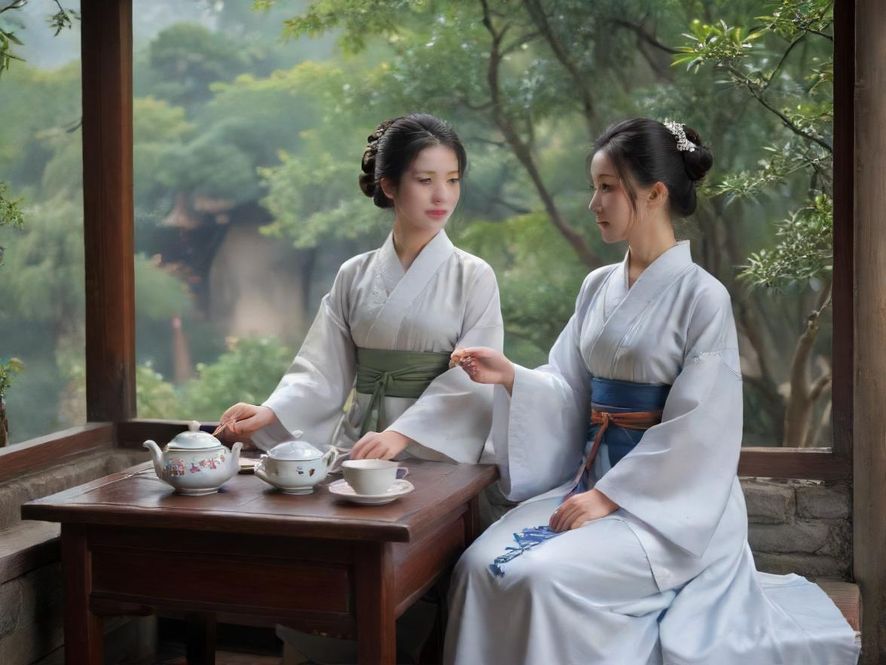 桑拿茶室内部一角展示