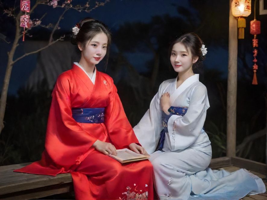 夜场小姐姐甜美笑容特写