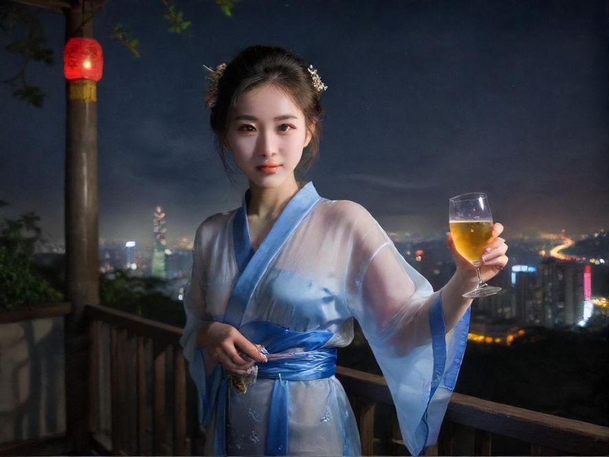 深圳夜场酒吧霓虹灯光场景