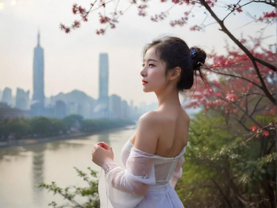 一间现代舒适的桑拿房,蒸汽弥漫,光线柔和,远处可见休息区