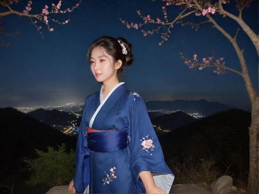 中山市桑拿夜场夜景氛围图