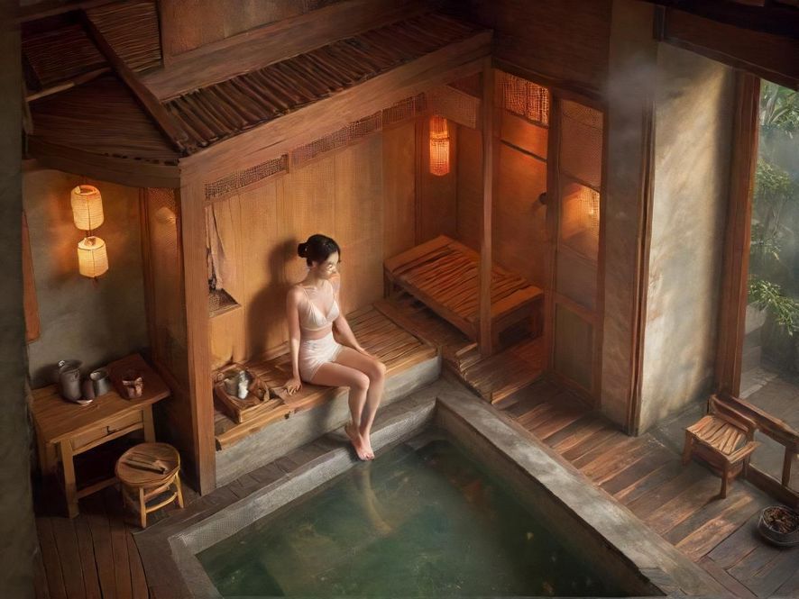 广州天河夜场桑拿会所内部环境