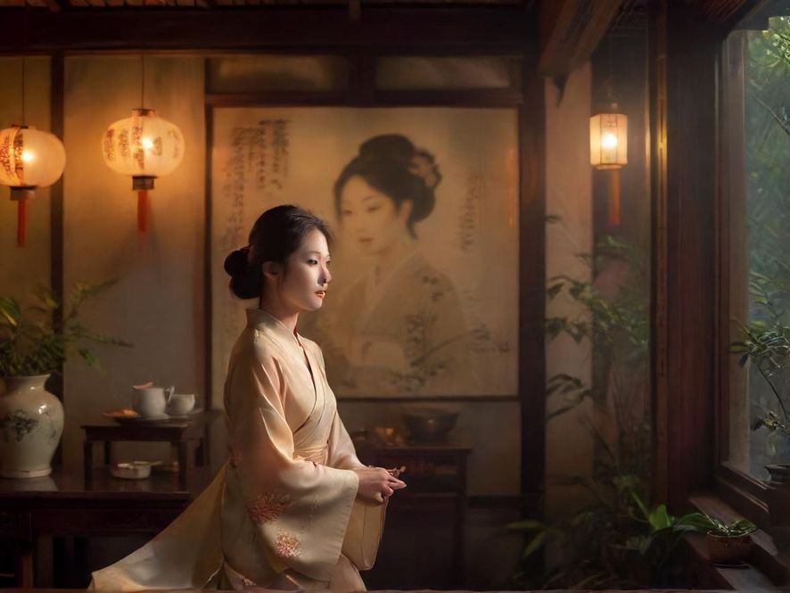 广州隐藏茶社内部环境图