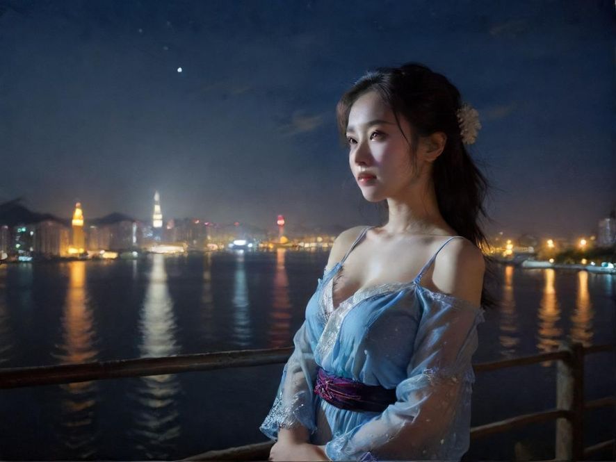 上海夜场会所夜景图