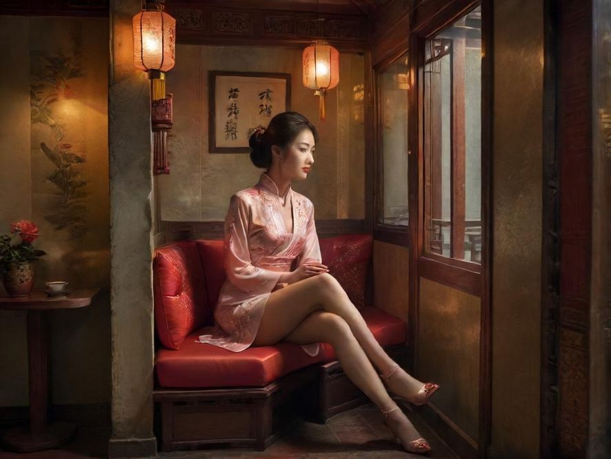 广州私密休闲空间一角