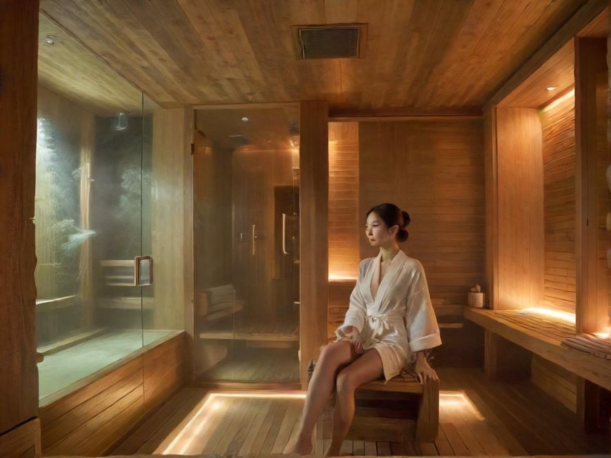 广东桑拿会所内部环境展示