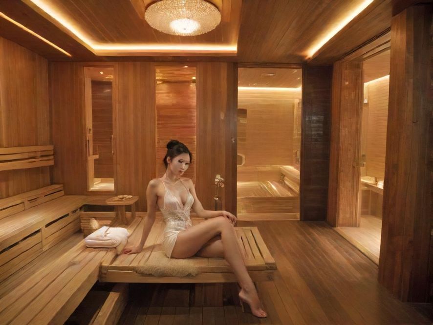 深圳罗湖桑拿会所豪华室内环境展示