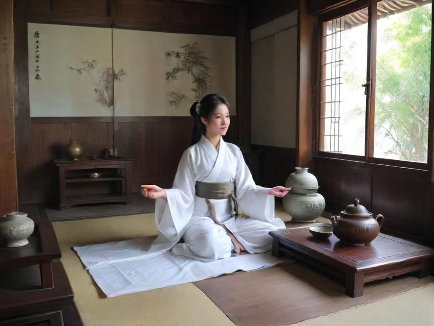 深圳隐藏茶室一角