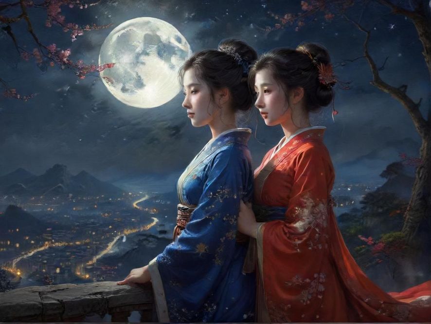 夜色中的广州佳丽喝茶会所,灯火辉煌,氛围热烈