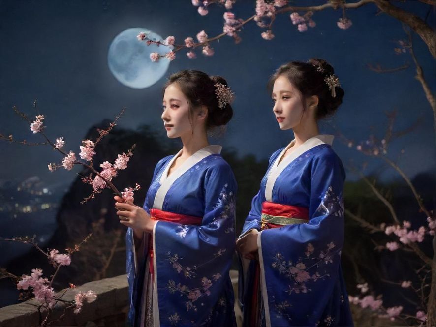 广州qm万花楼的夜景