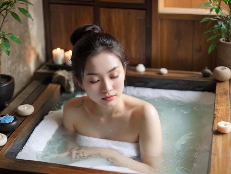 深圳SPA按摩师特写,温柔细腻的手法在宁静舒适的包间中进行