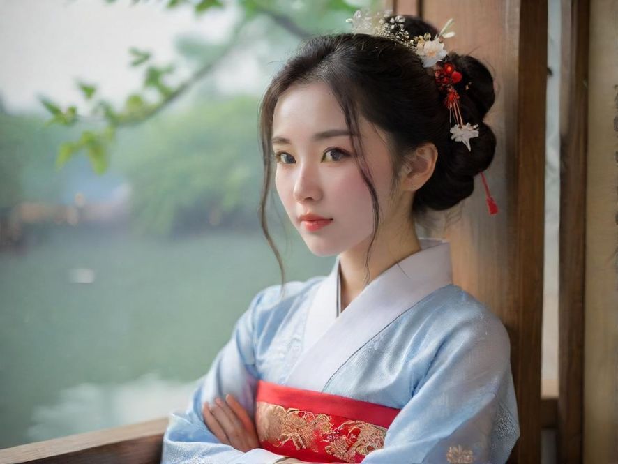 一位上海魅力熟女在雅致会所中,侧面特写,光影交错,散发着电影般的质感。