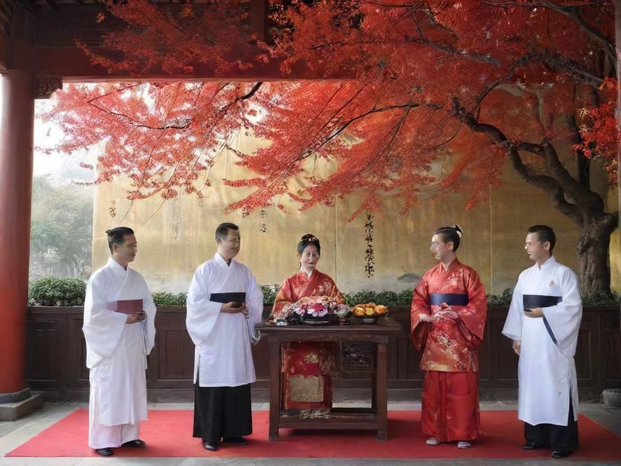 一个布置温馨的会客区,舒适的沙发在柔和的灯光下显得格外诱人,暗示着私密而雅致的休闲时光。